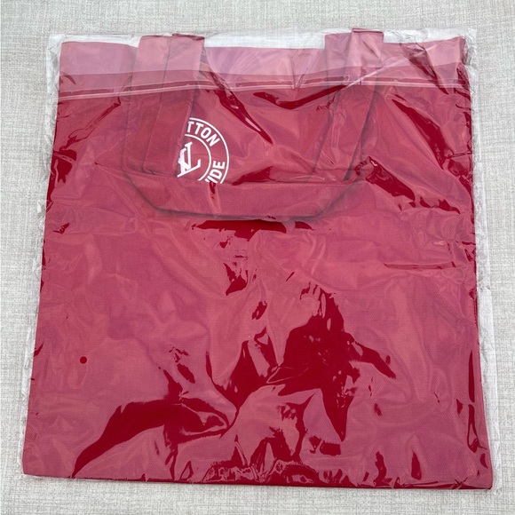 Louis Vuitton Tote Bag Red RARE Shanghai City Book Store Pop Up - Picture 2 of 11